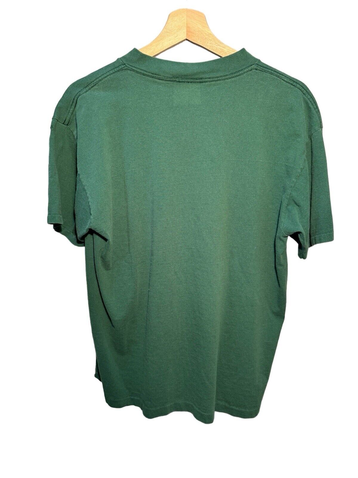 Vintage New Orleans Shirt Mens Large Green The Big Easy Embroidered Logo 90s Tee