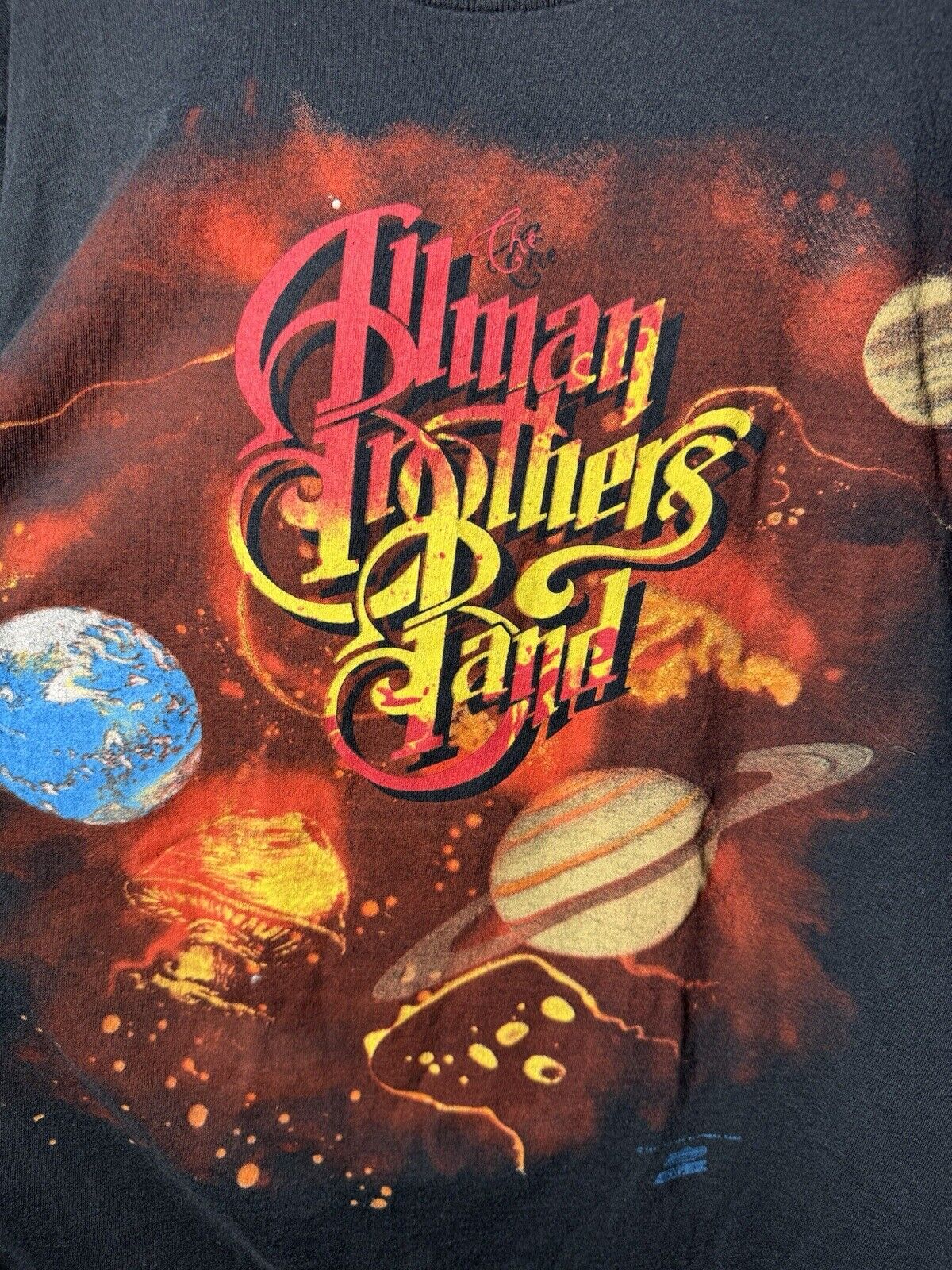 Vintage Allman Brothers Band T-Shirt 1991 Shade Of Two Worlds Tour L