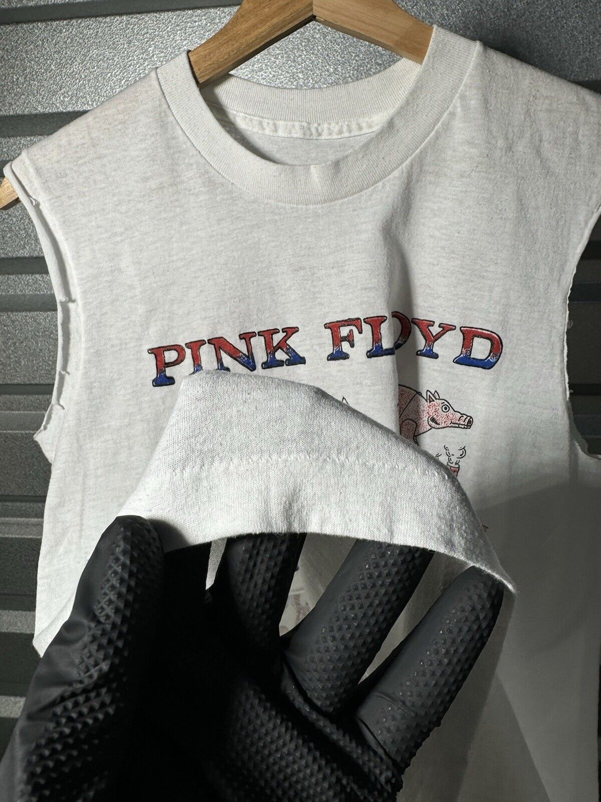 Vintage Pink Floyd Size S 1987 Momentary Lapse of Reason American Tour Shirt 