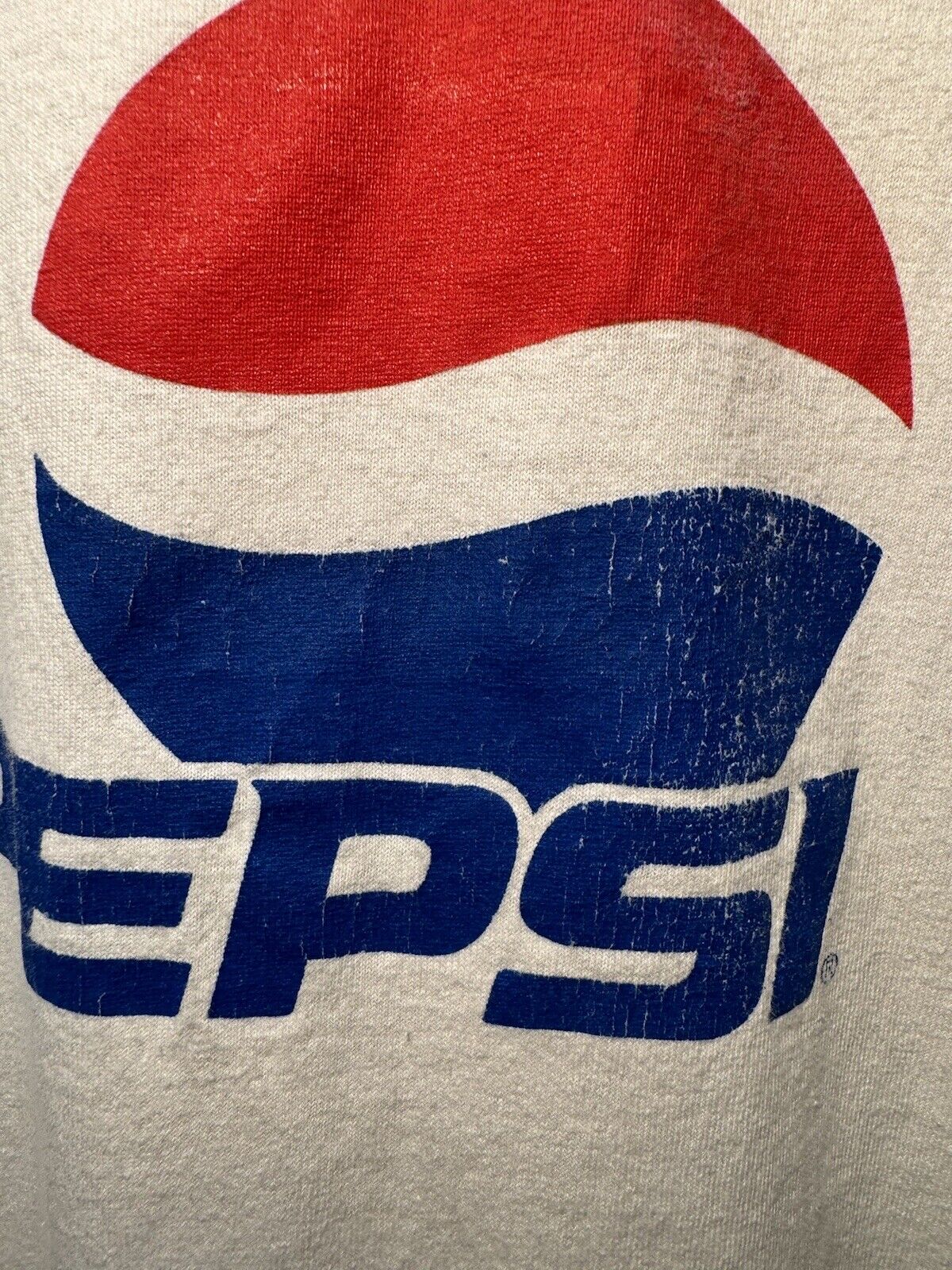 Vintage Early 2000s PEPSI Soda Pop Drink Graphic Promo White Shirt Men's XL