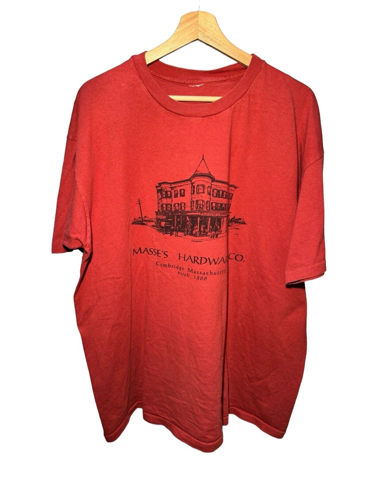 Vintage Masse’s Hardware Store T-Shirt Single Stitch 2 Sided XXL  Massachusetts