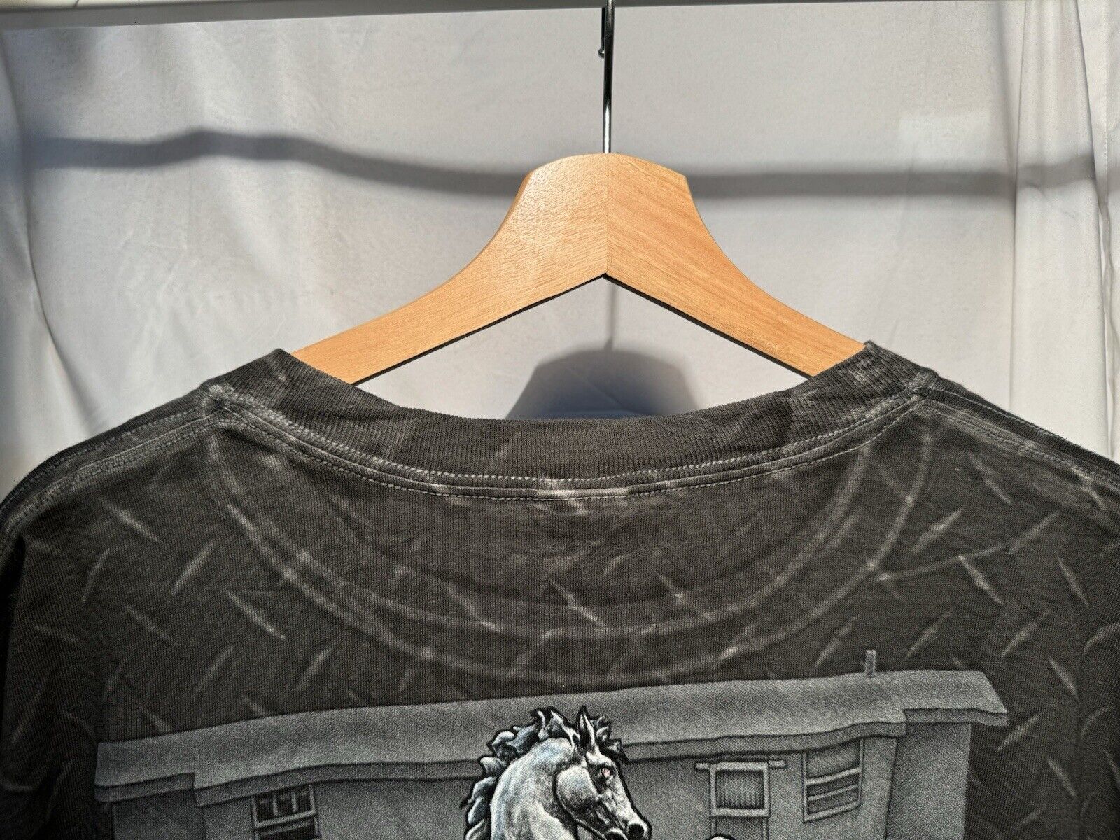 VTG Iron Horse Saloon T-Shirt Mens Large Gray 2008 Florida Bike Week Biker 