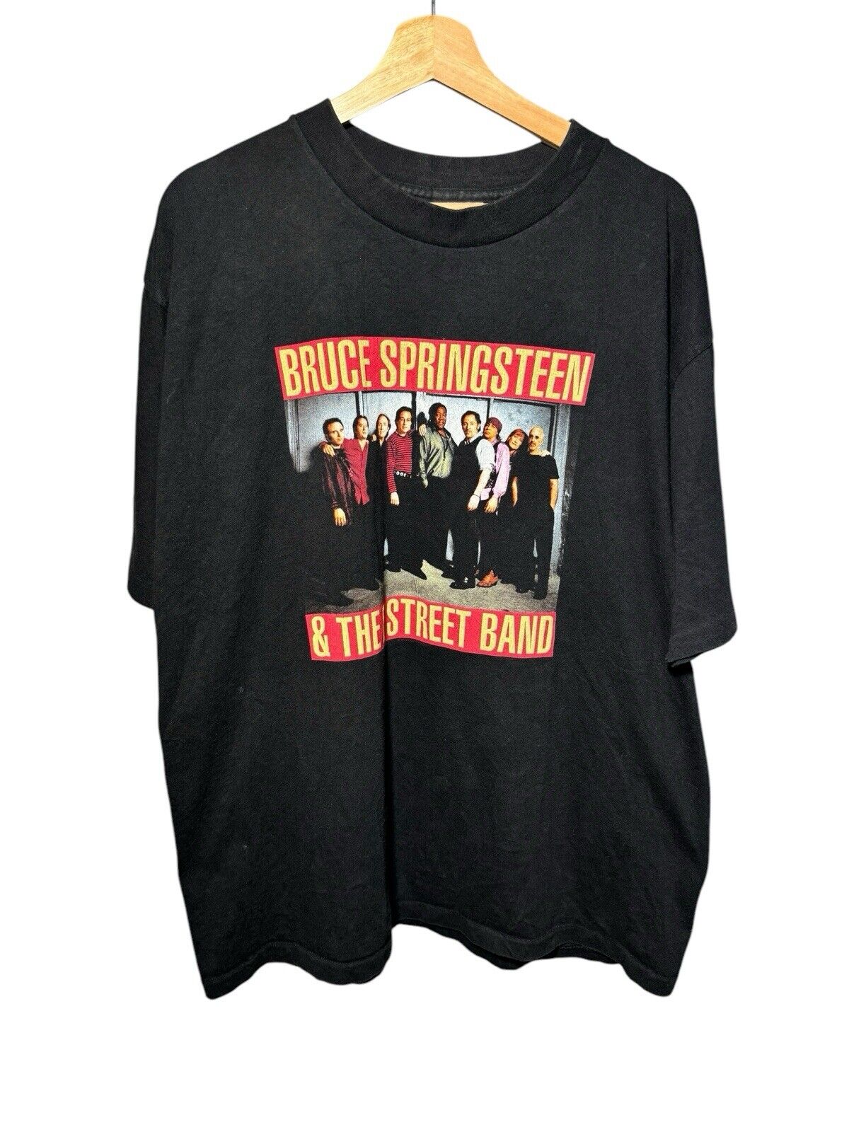 Vintage Bruce Springsteen & The E Street Band Tour T-Shirt Size XL 1999 Rock 90s