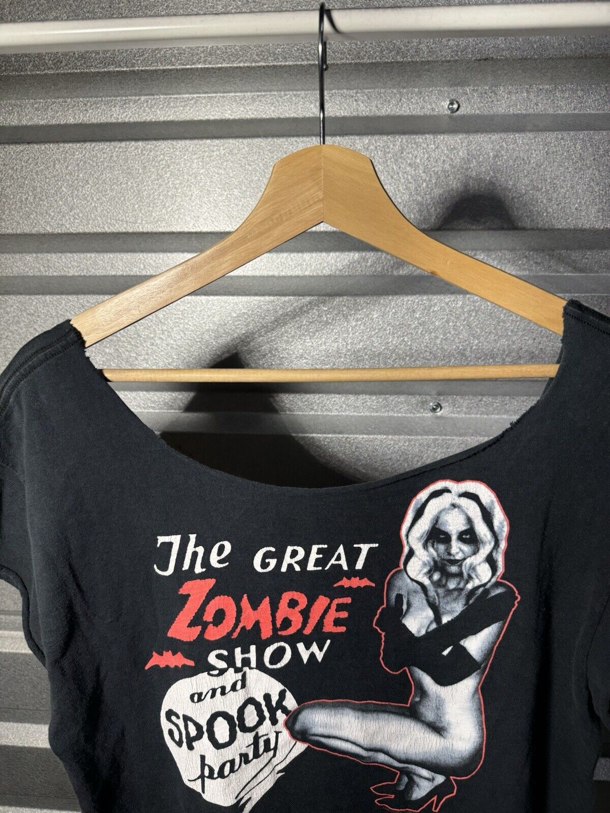 Vintage Rob Zombie Tour T-Shirt Size M Rock Spooks-A-Popping Great Zombie Show