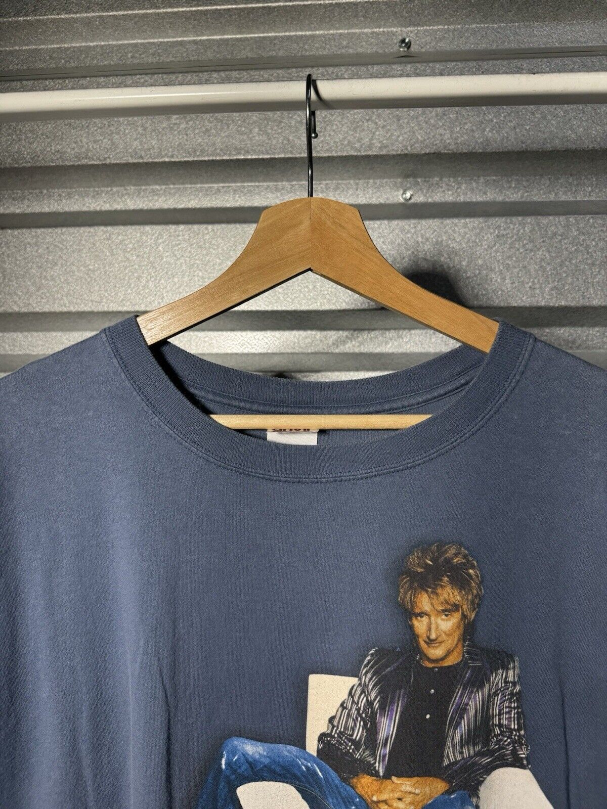 Vintage Rod Stewart Rocks His Greatest Hits 2008 Tour T-Shirt Adult XL Rock Y2K 