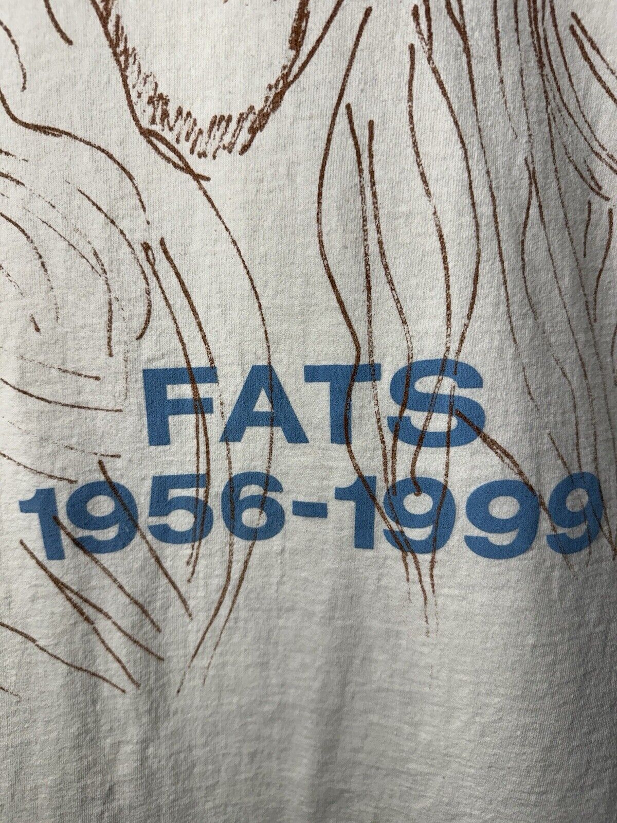 Vintage Fats 1956-1999 It’s Better to Burn Out Then Fade Away Sz 2XL Music Band