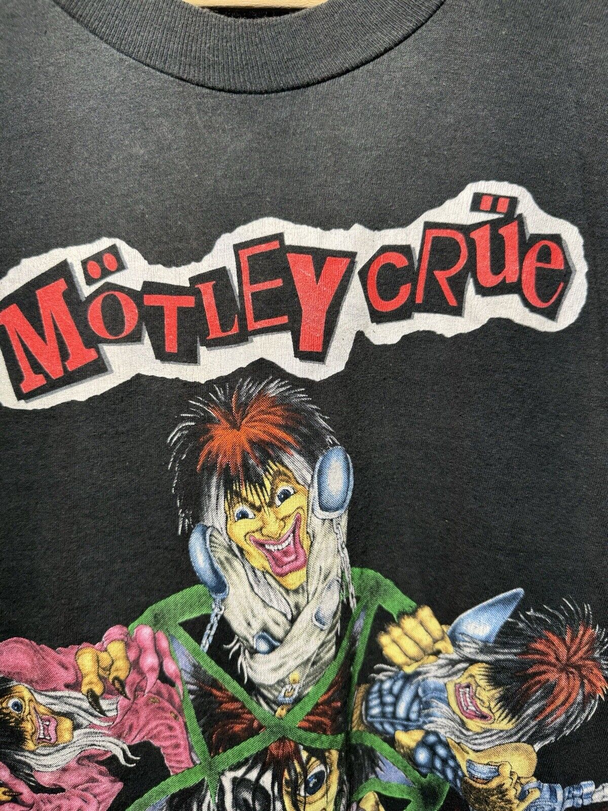 Vintage Motley Crue Decade of Decadence Original 1991 Sz M T-shirt