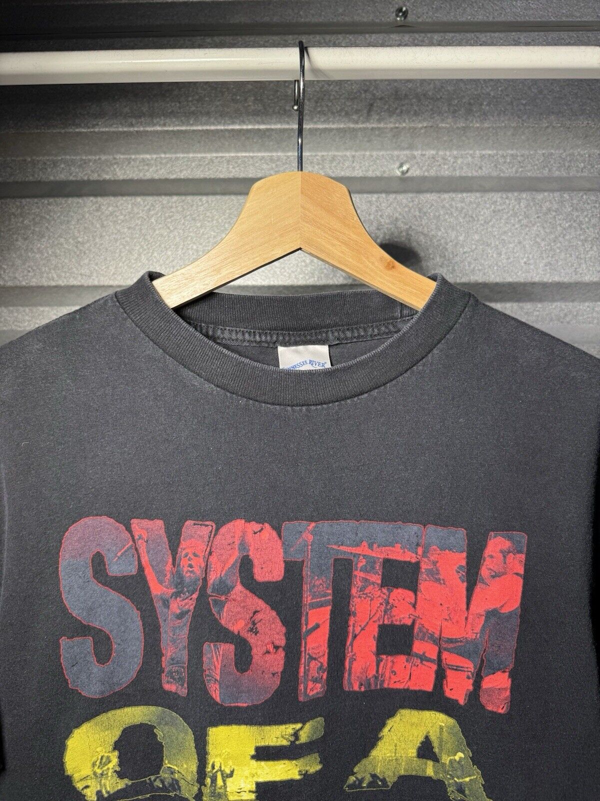 Vintage System of a Down T-Shirt 2000s Music Promo Rare Band SOAD Concert M 