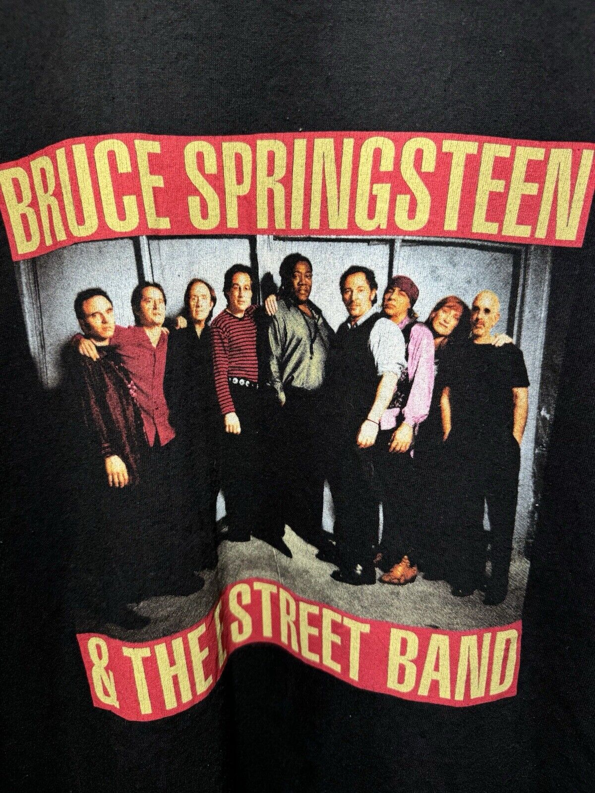 Vintage Bruce Springsteen & The E Street Band Tour T-Shirt Size XL 1999 Rock 90s