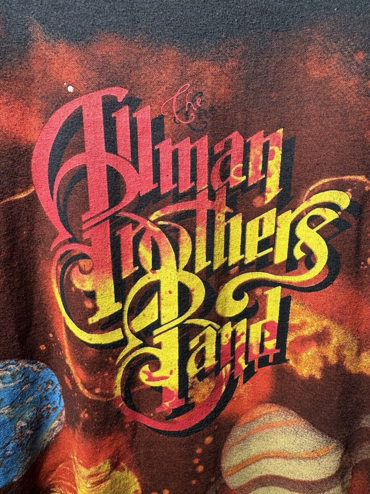 Vintage Allman Brothers Band T-Shirt 1991 Shade Of Two Worlds Tour L