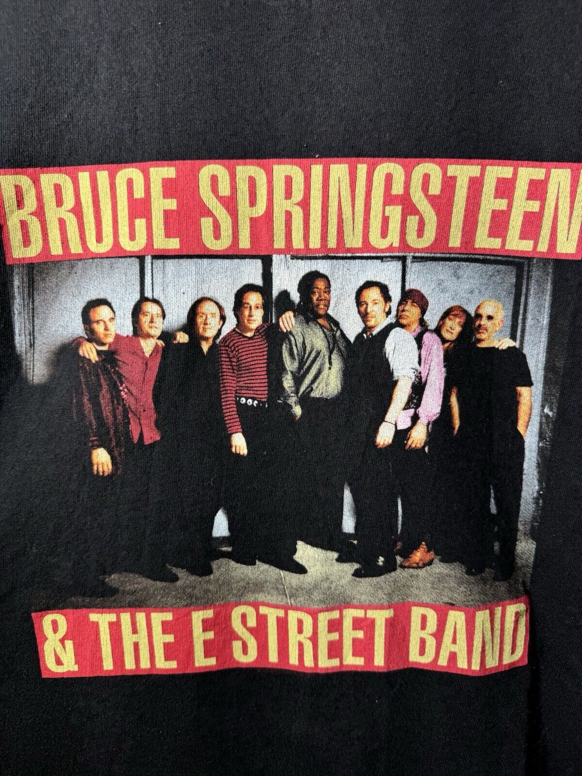 Vintage Bruce Springsteen & The E Street Band Tour T-Shirt Size XL 1999 Rock 90s