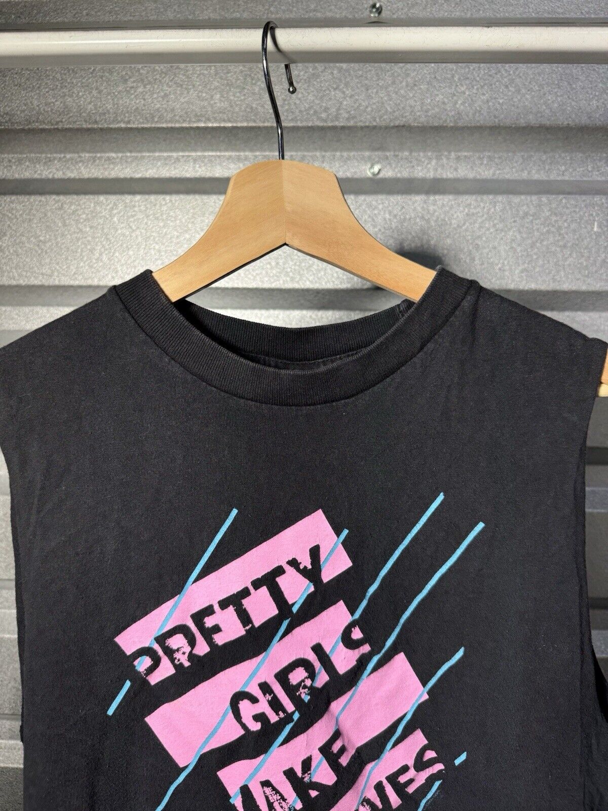 Vintage 00's Pretty Girls Make Graves Elan Vital Album Promo Shirt Sz M Black 