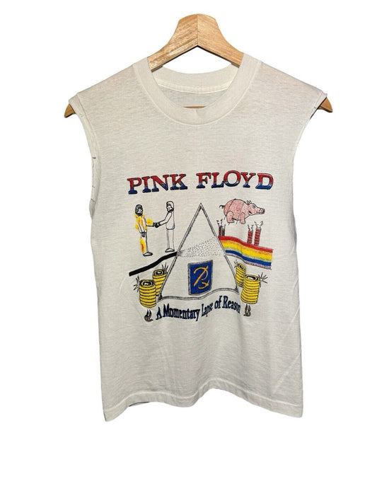 Vintage Pink Floyd Size S 1987 Momentary Lapse of Reason American Tour Shirt 