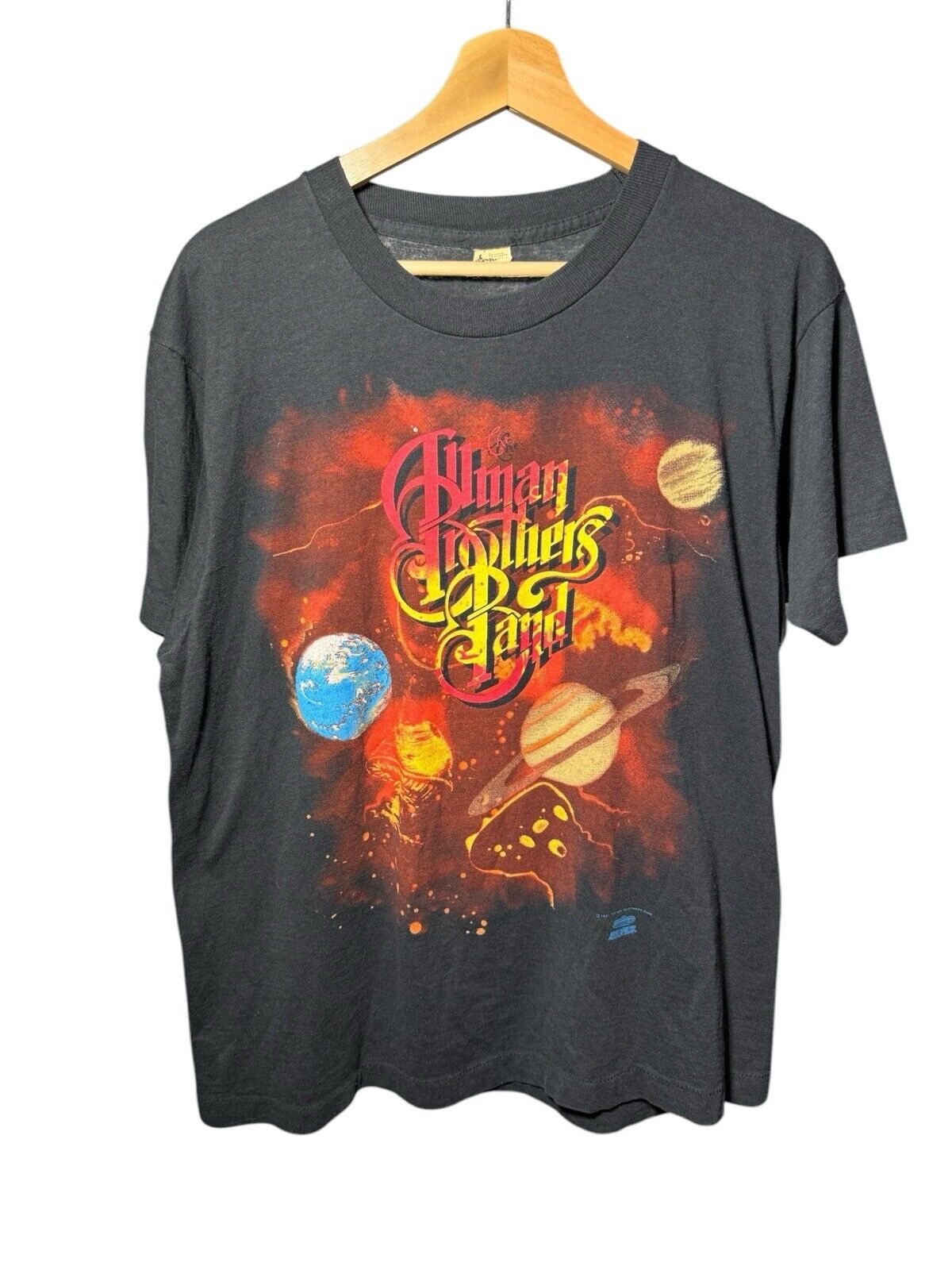 Vintage Allman Brothers Band T-Shirt 1991 Shade Of Two Worlds Tour L