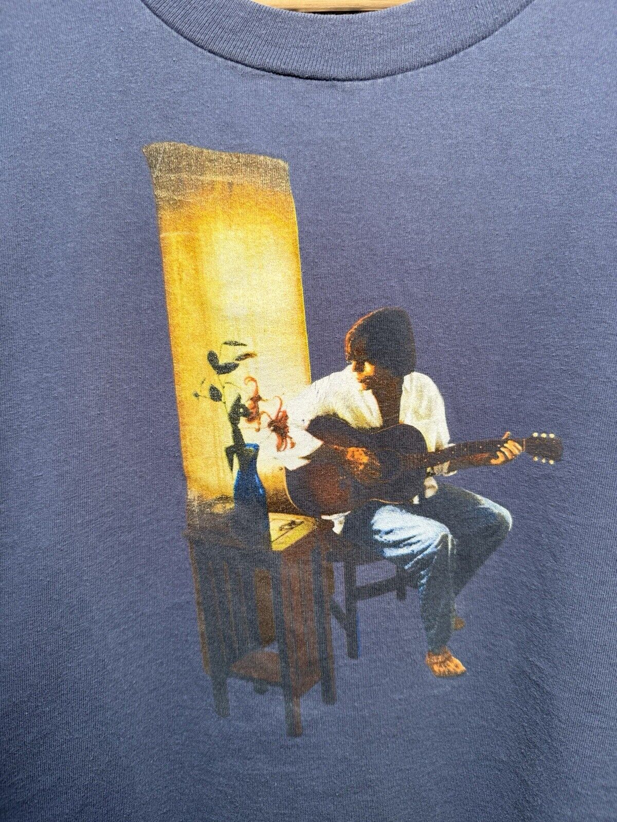 Vintage Jackson Browne 2002 Solo Acoustic Tour T-Shirt XL Single Stitch Music