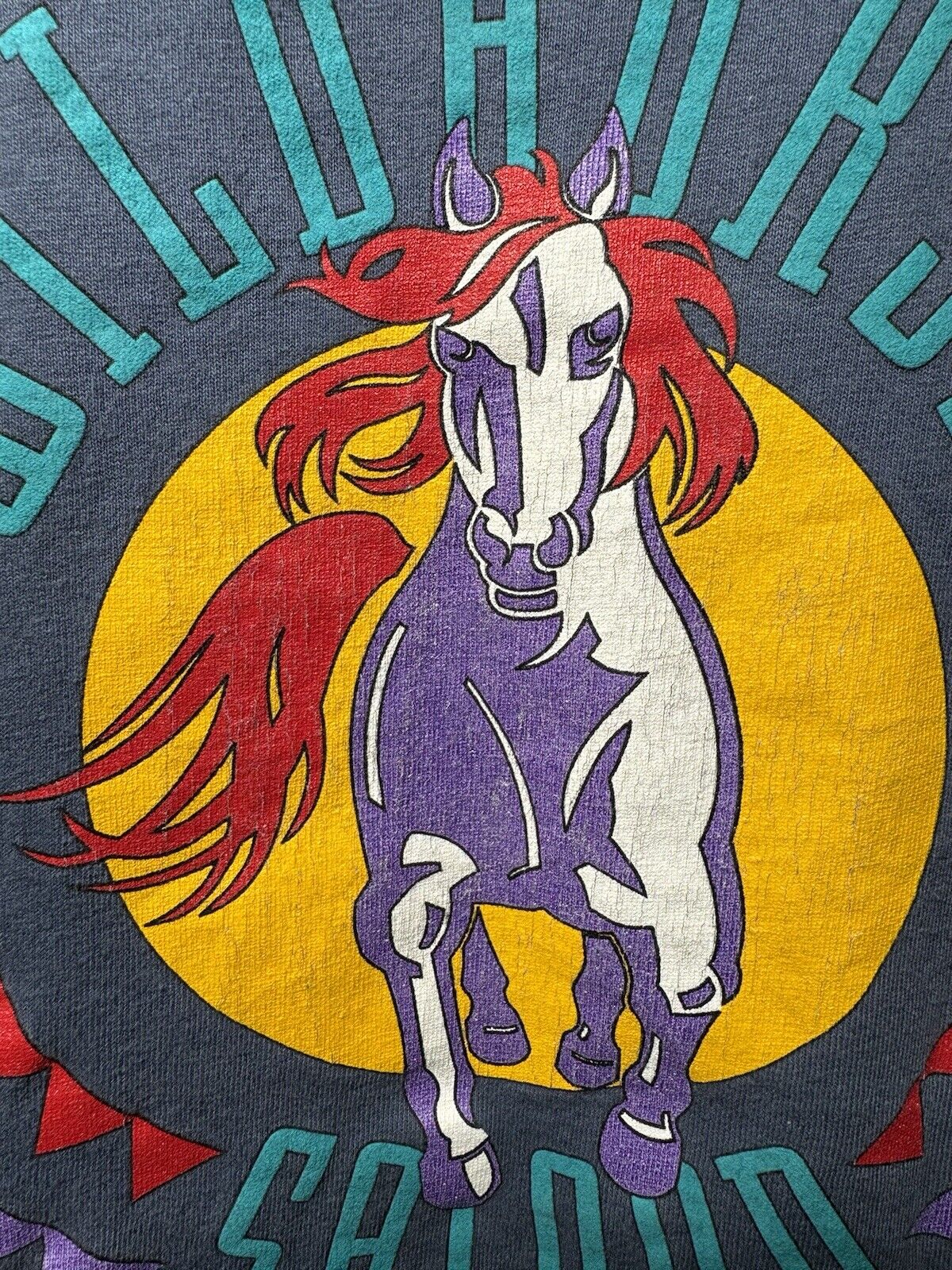 Vintage Wildhorse Saloon T-Shirt L Nashville Tennessee 90s Single-Stitch 