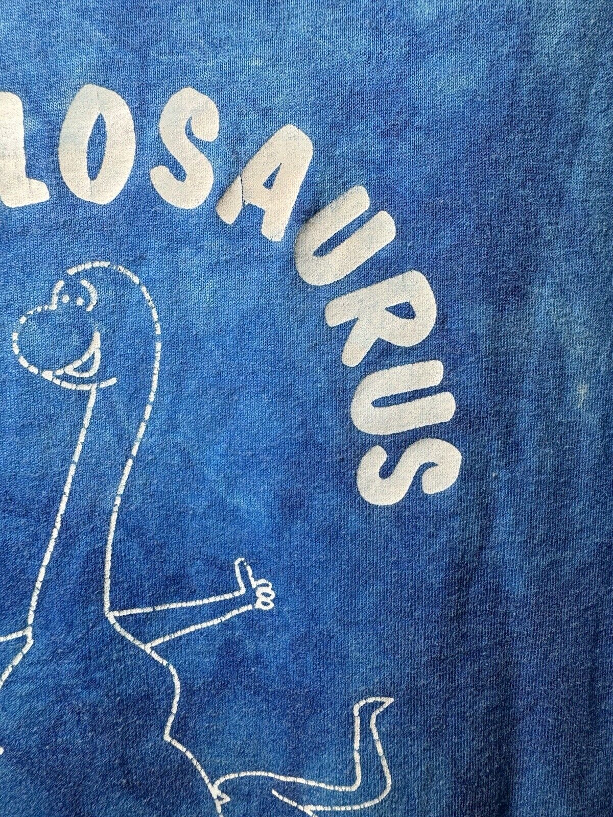 Vintage Cellosaurus T-Shirt Blue Sz L Funny Music Tee Made In USA 