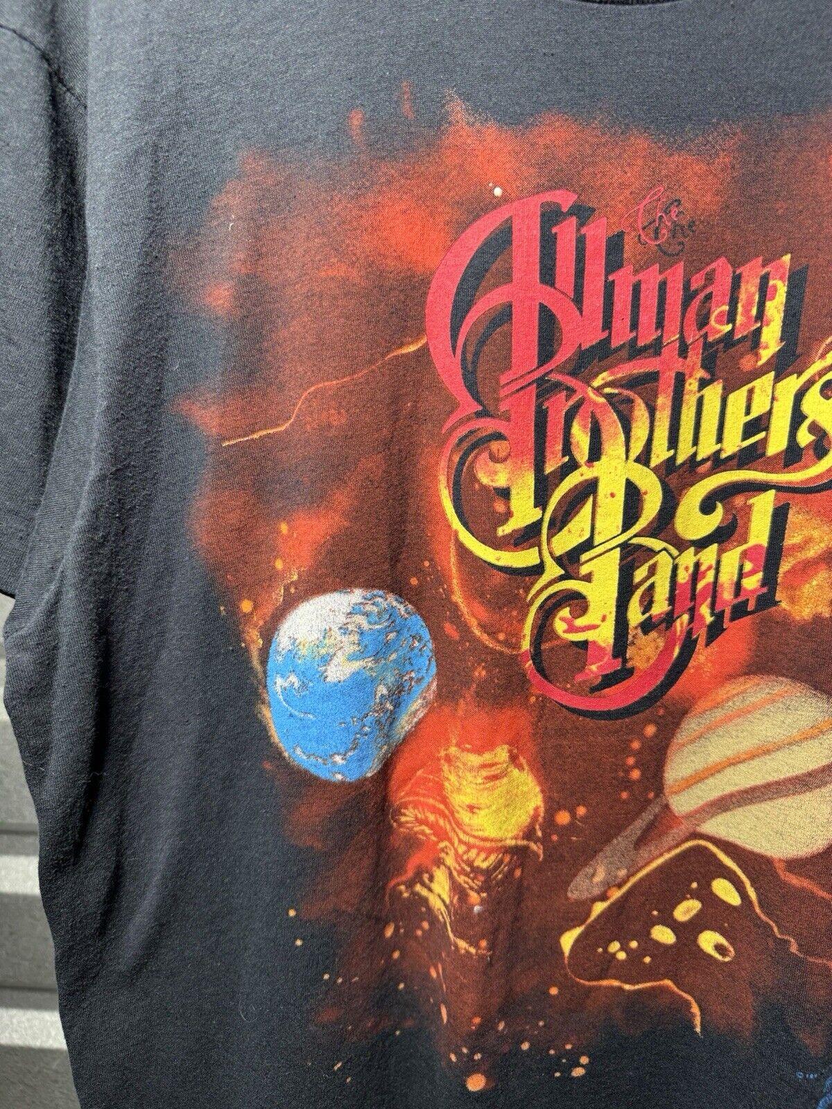 Vintage Allman Brothers Band T-Shirt 1991 Shade Of Two Worlds Tour L