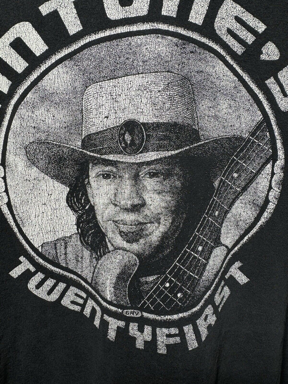 Vintage Stevie Ray Vaughan SRV Memorial Antone’s 21st Anniversary T-Shirt 2XL