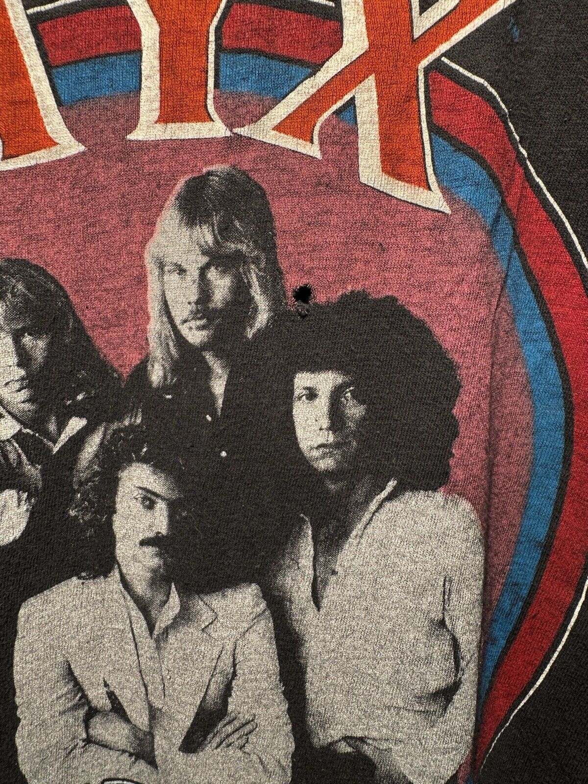 Vtg 80s STYX 81 World Tour At The Paradise Theatre T-Shirt 1981 Concert Tee M