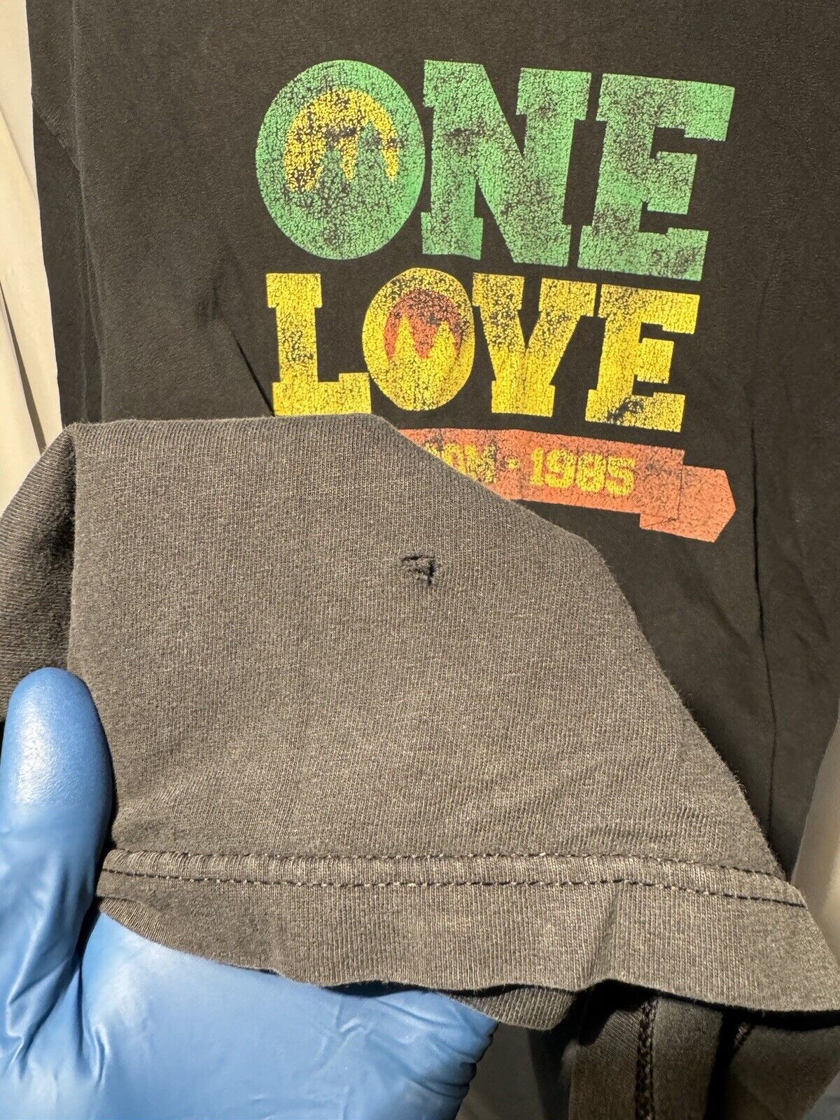 Vintage Y2K Bob Marley Rasta One Love Jamaican Graphic Shirt Size XL