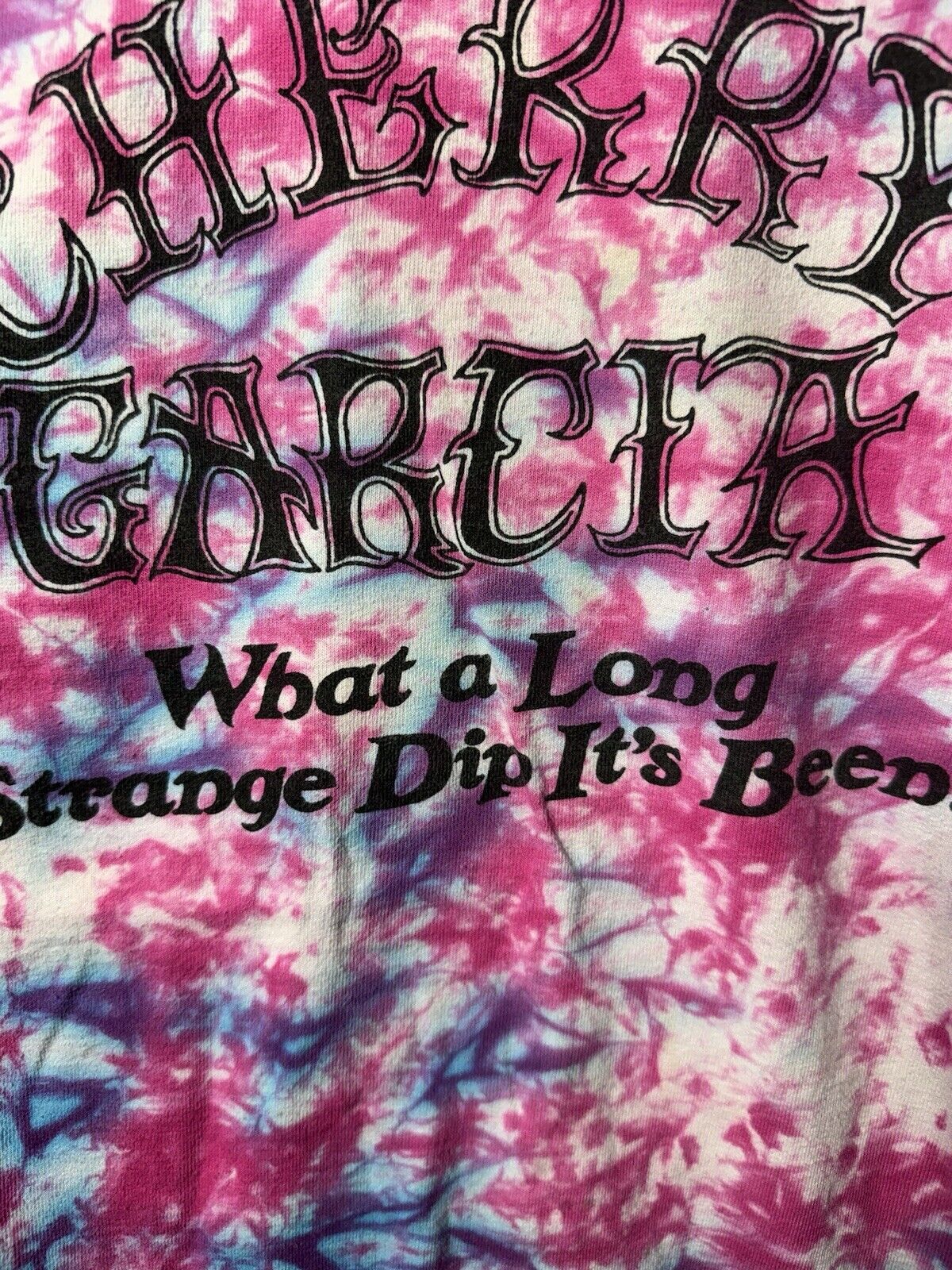 Vintage 1990s Grateful Dead Ben And Jerry's Cherry Garcia Promo T Shirt XL 