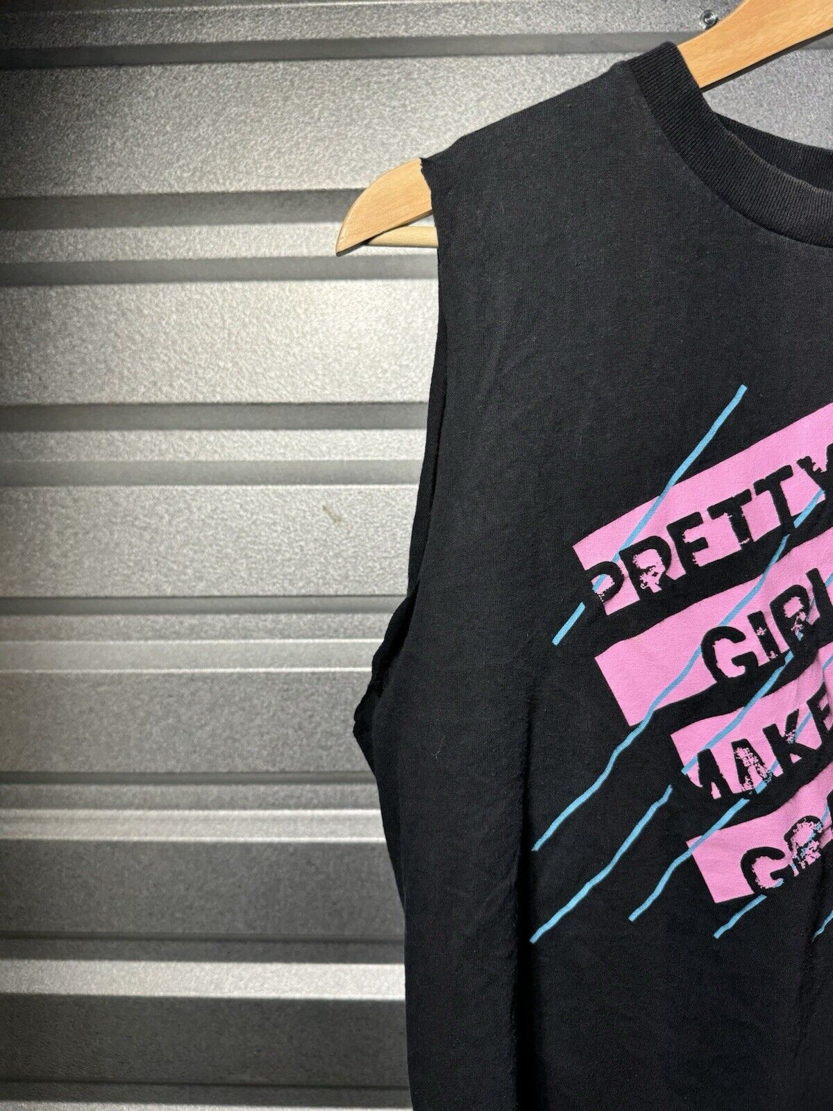 Vintage 00's Pretty Girls Make Graves Elan Vital Album Promo Shirt Sz M Black 