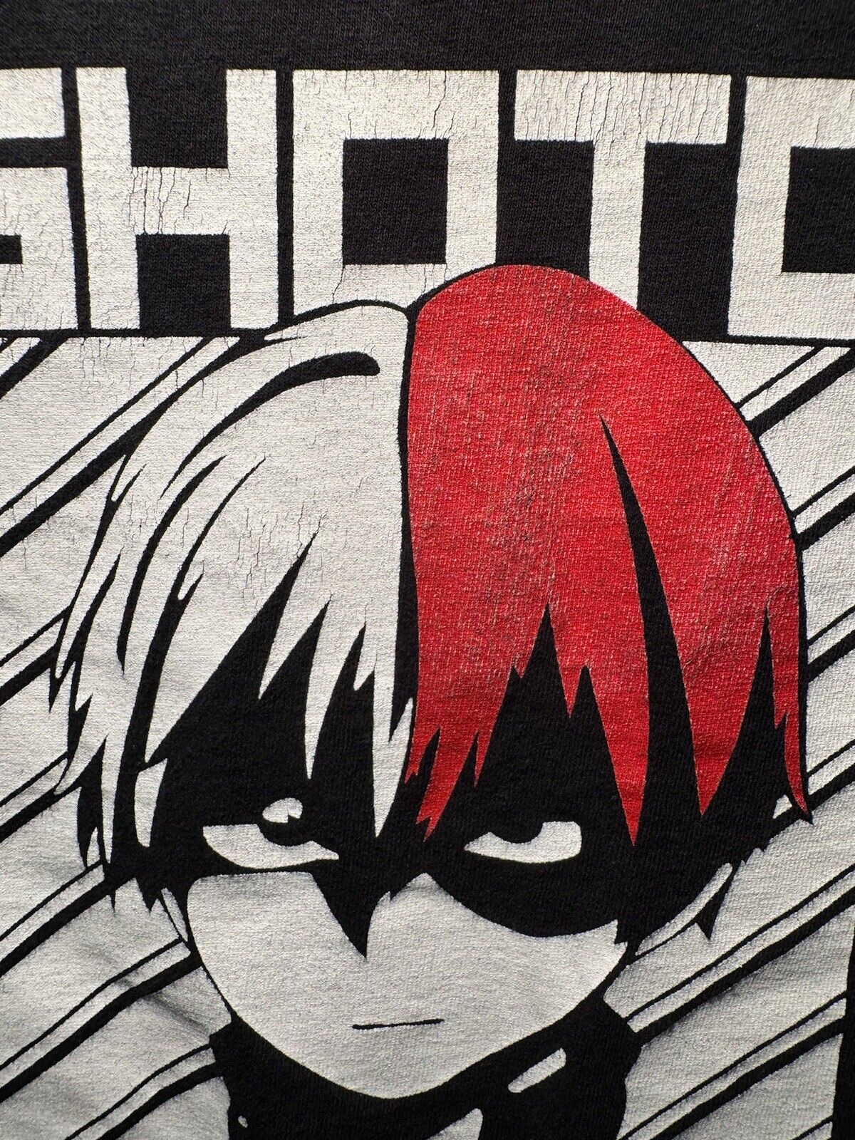 Vintage Shoto Todoroki Y2K My Hero Academia Anime T Shirt Rare 1st Season Promo