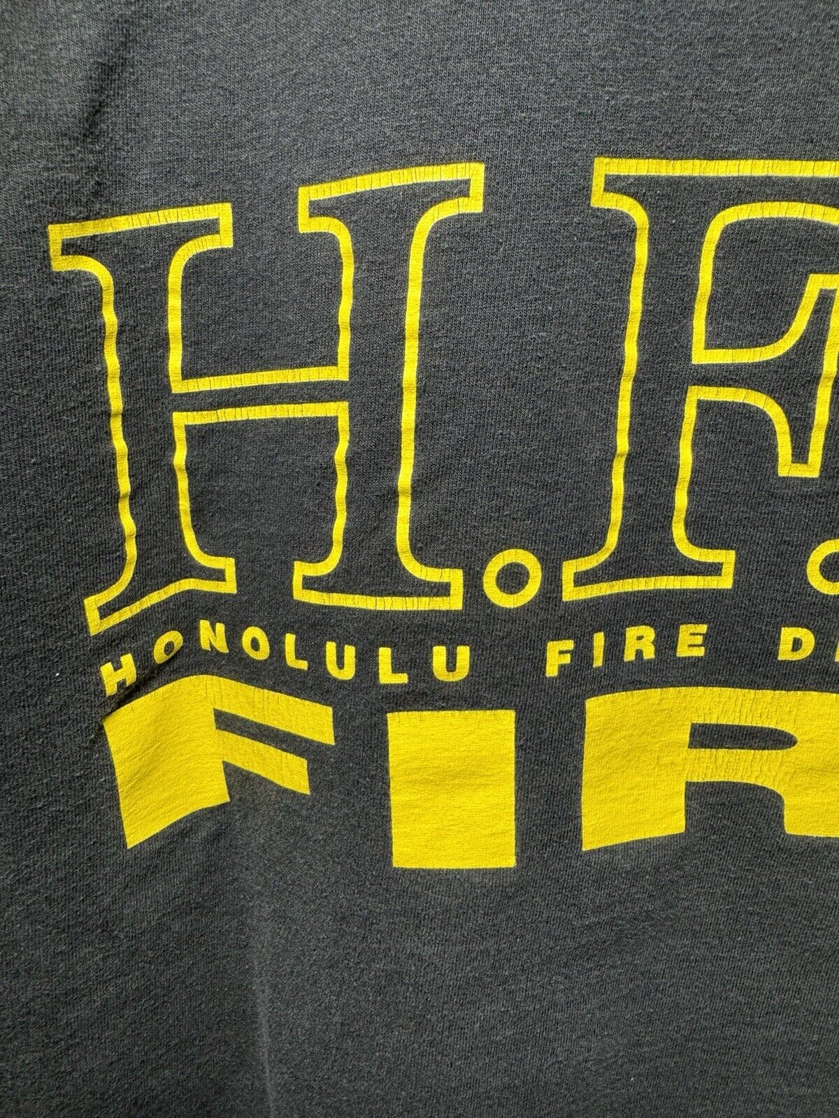 Vintage Hawaii County Fire Department Air Rescue Paramedics T Shirt XL