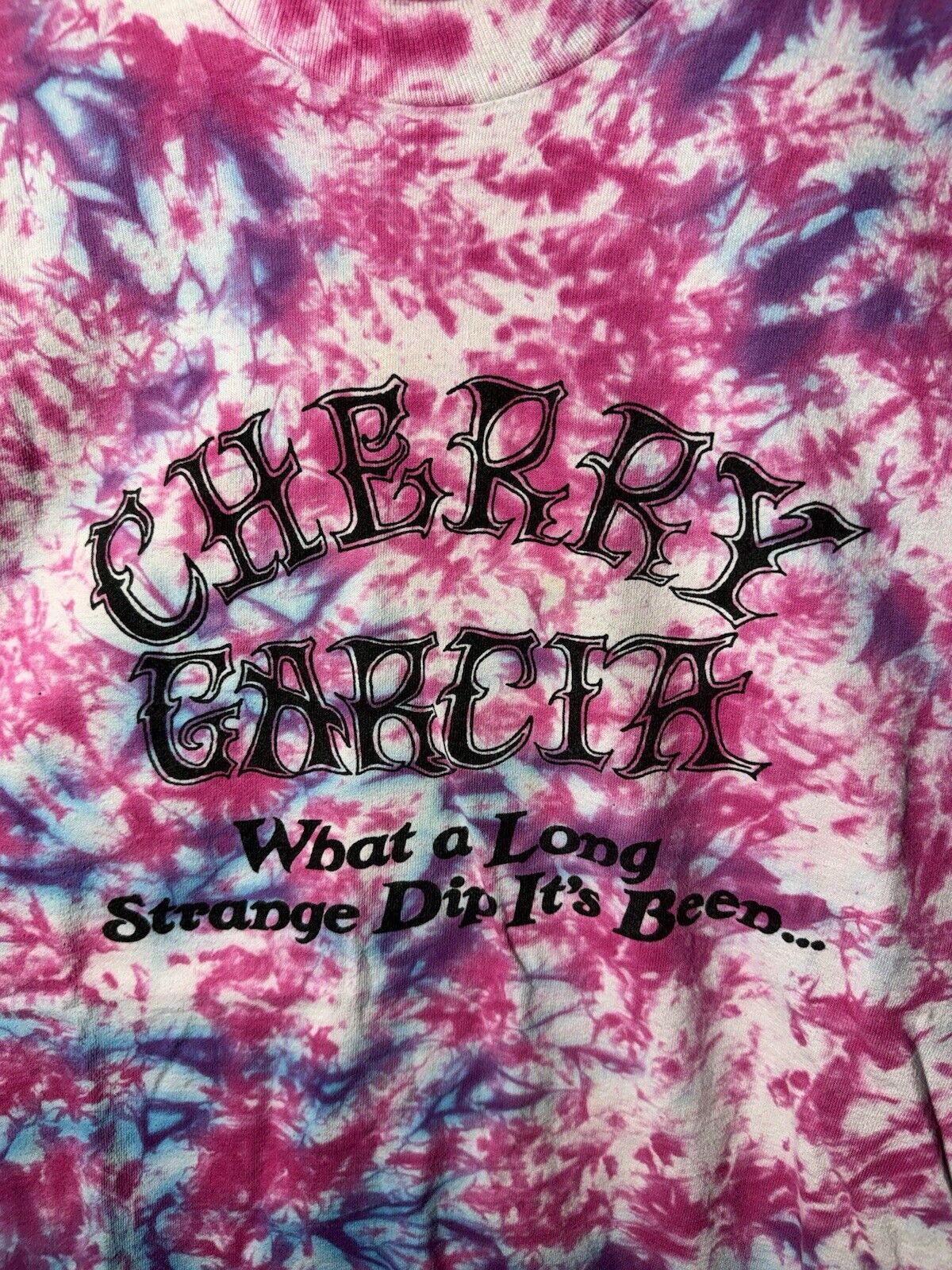 Vintage 1990s Grateful Dead Ben And Jerry's Cherry Garcia Promo T Shirt XL 