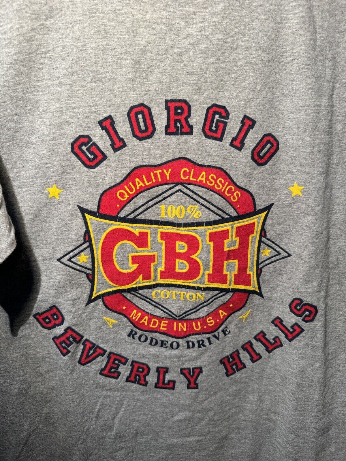 Vintage Giorgio Beverly Hills Country Club Graphic T-Shirt Golf Men 90s M 