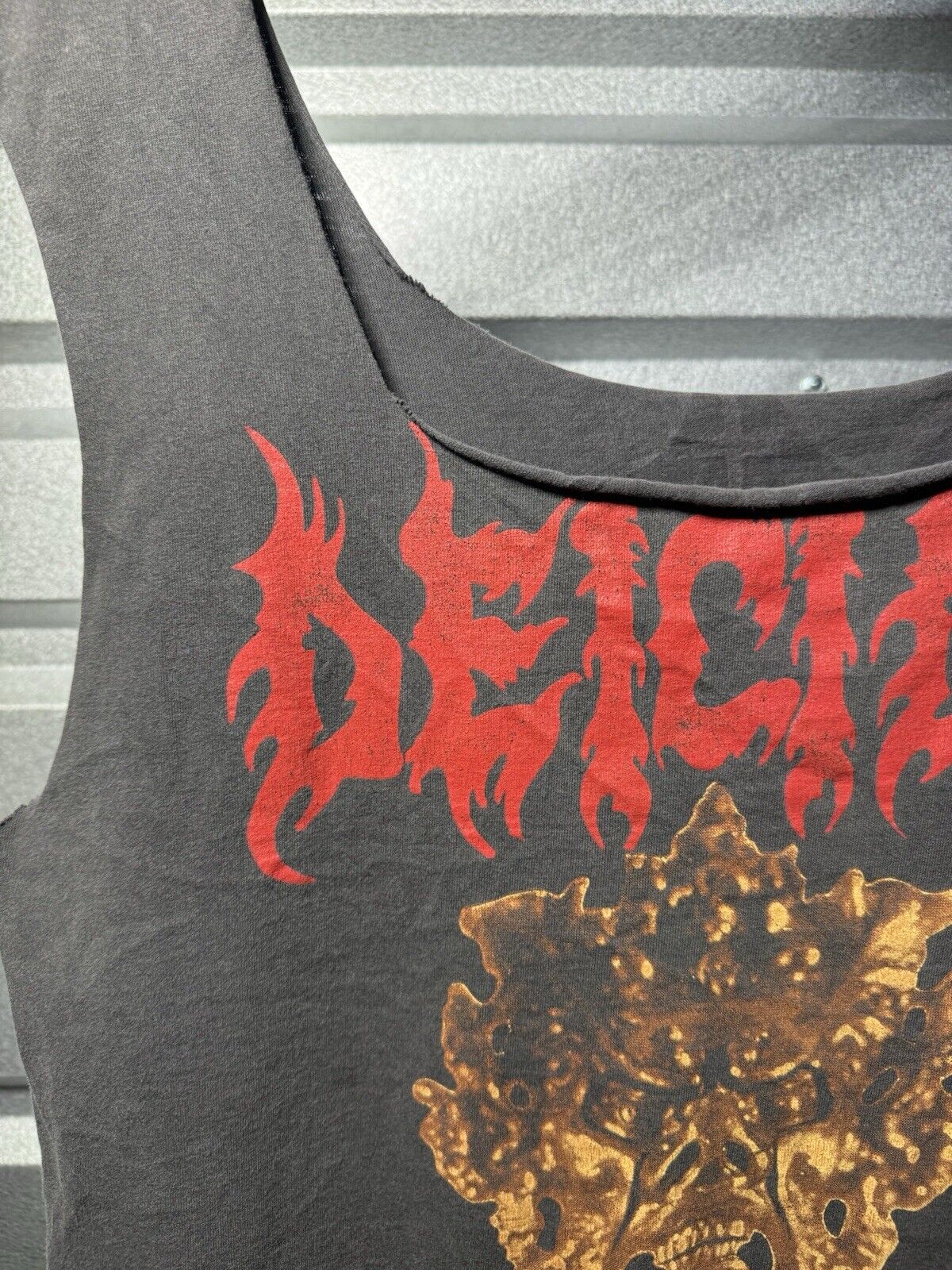 1995 Deicide Behind The Light Tour T-shirt Death Metal Thrash Horror M