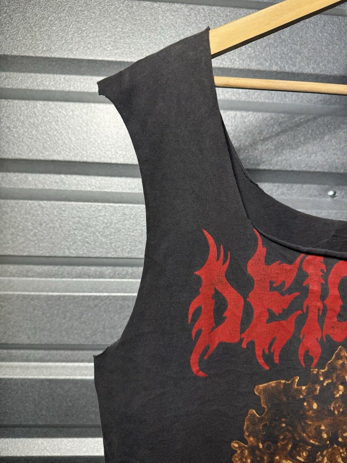 1995 Deicide Behind The Light Tour T-shirt Death Metal Thrash Horror M