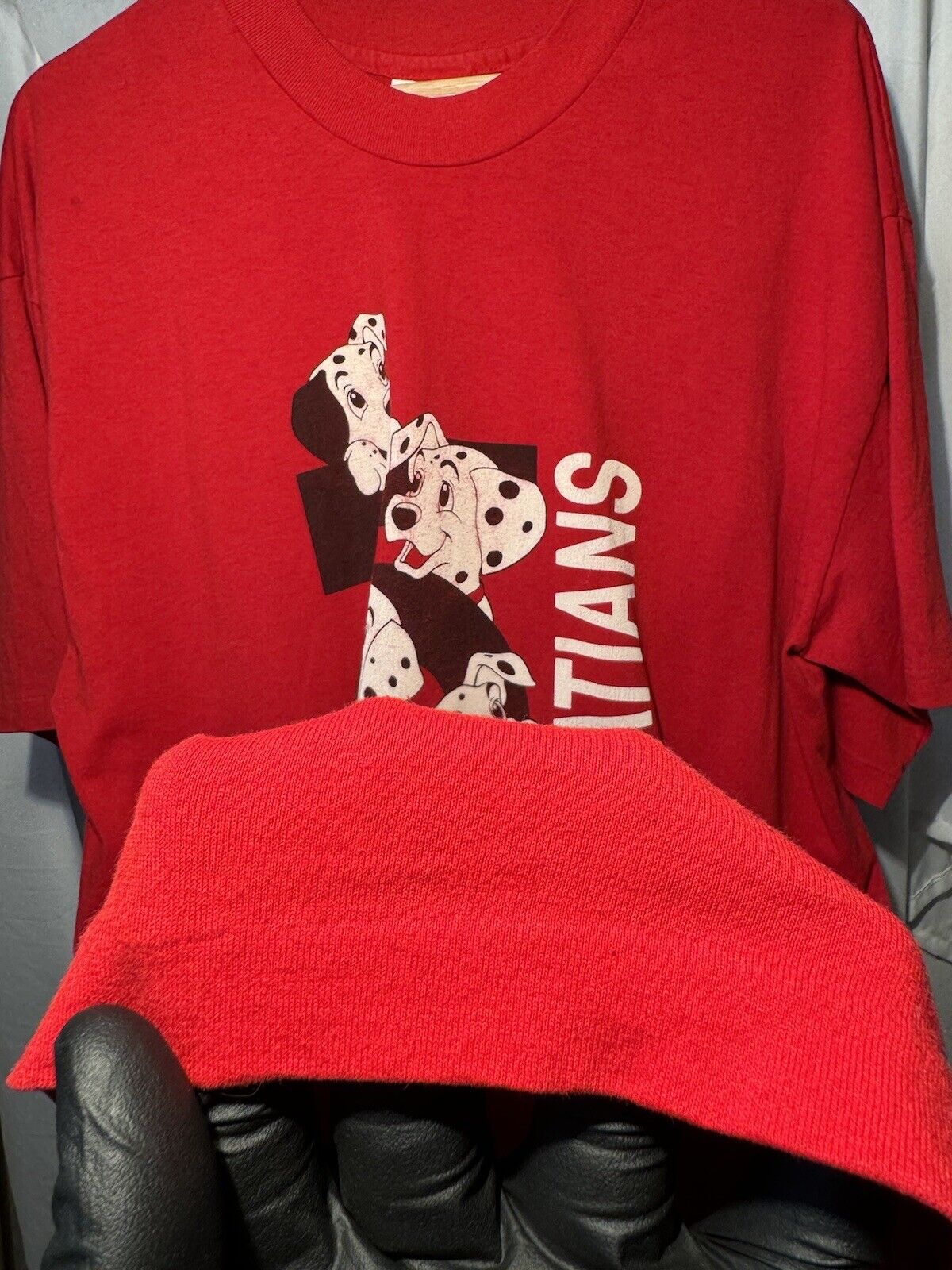 Walt Disney Classic Vintage 101 Dalmatians Sleep Oversize Shirt Size 