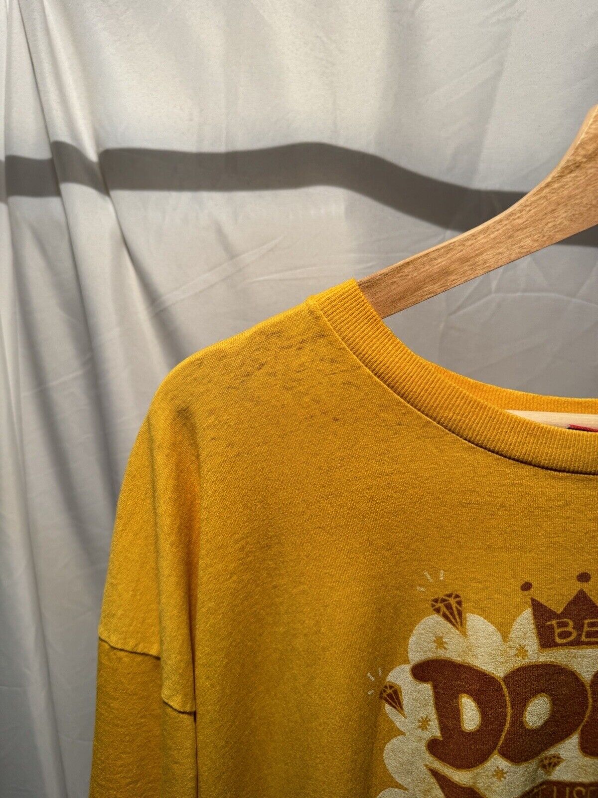 Vintage Be Dope Don’t Use Dope Sucka T-Shirt Yellow Sz XL 