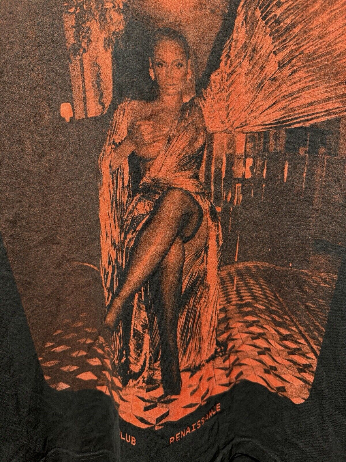 Beyoncé Club Renaissance T-Shirt Black Sz M Official Merch Made in USA 2022